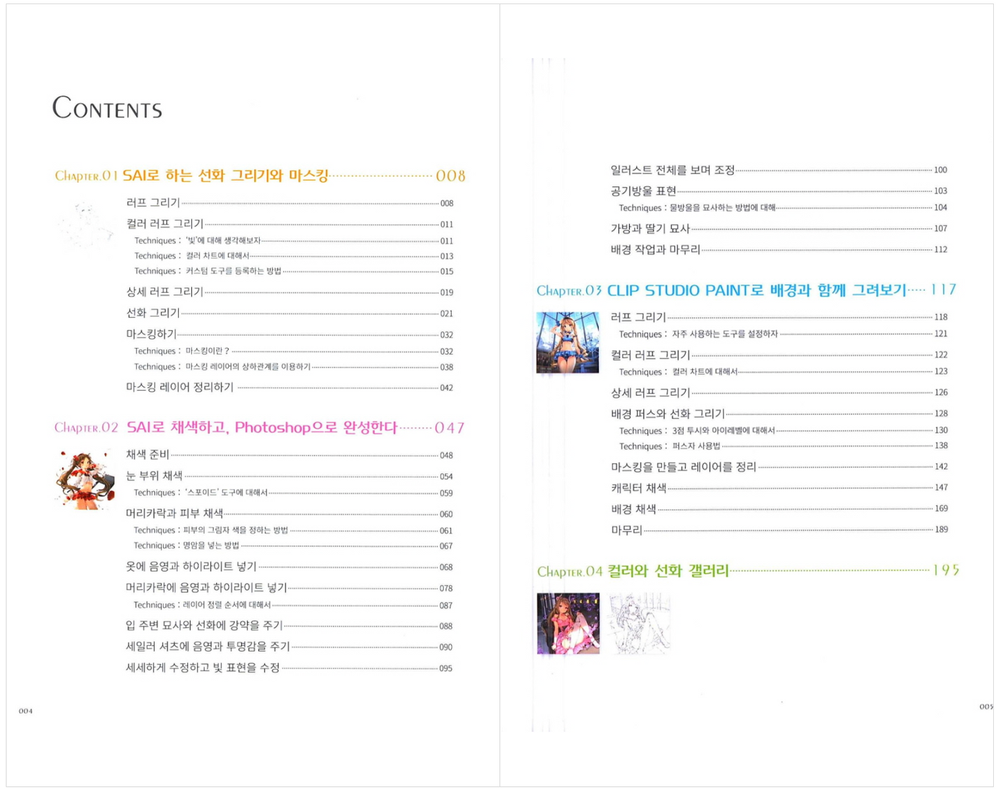 Anmi CG Illustration Technique (Korean Edition) [Paperback] Anym