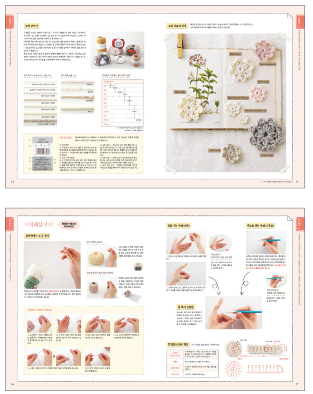 New Crochet Hand Knitting Basics(Korean Book)