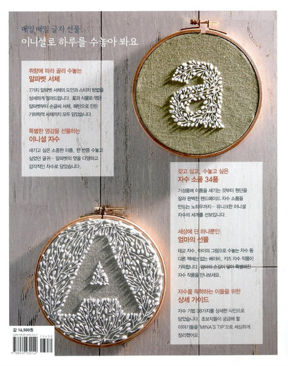 Initial embroidery (Korean Edition) [Paperback] Choi Mi-na