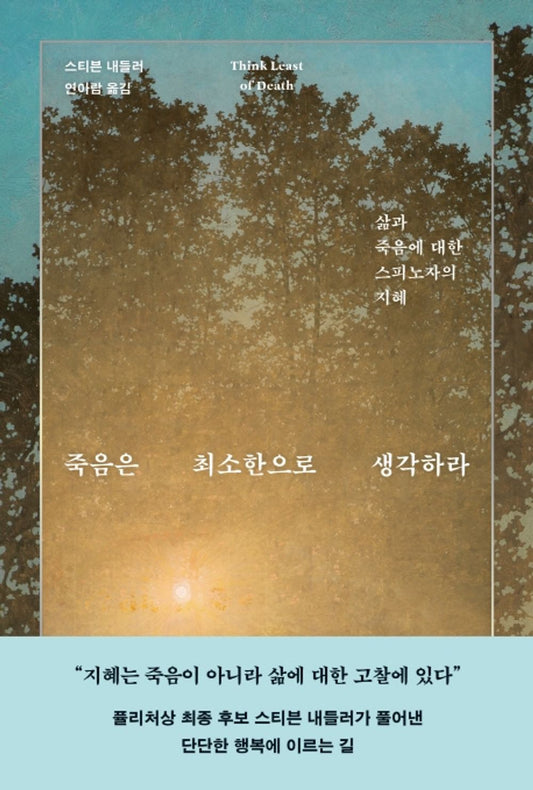 Think Least of Death (Korean Book) by Steven Nadler 스티븐 내들러, 죽음은 최소한으로 생각하라 (삶과 죽음에 대한 스피노자의 지혜)