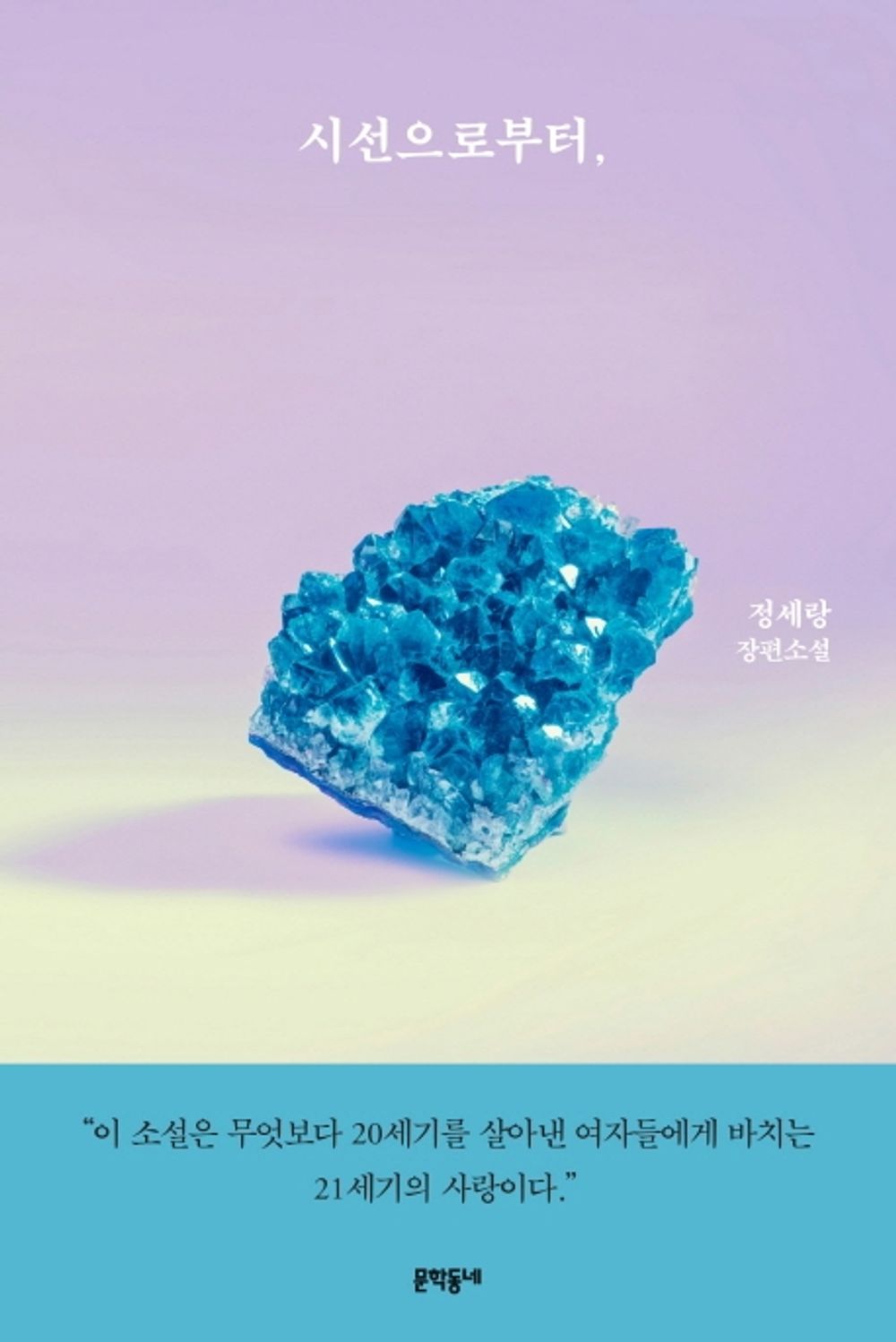 시선으로부터 From the gaze 정세랑 Jung Sae Rang Novel Korean Book 8 recommended [Paperback]