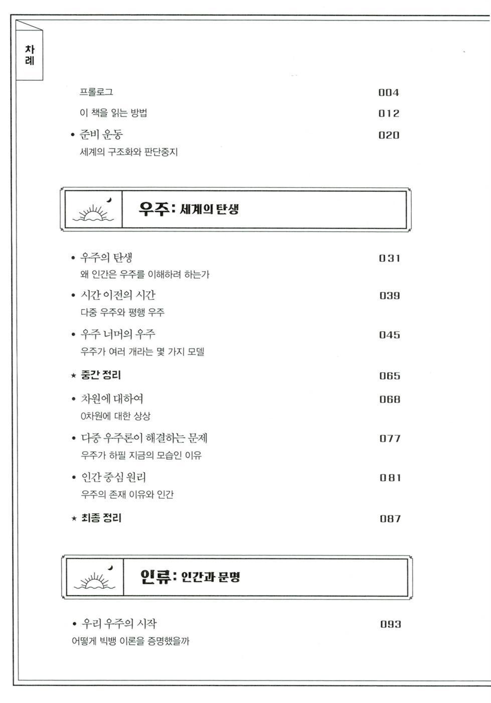 Broad and shallow knowledge for intellectual Zero, Korean Books