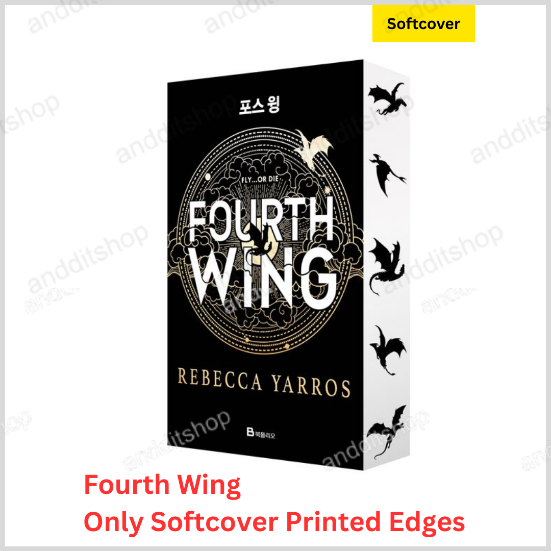Fourth Wing, Onyx Storm, Iron Flame, 6 Book-Set, Korean, 포스 윙 시리즈