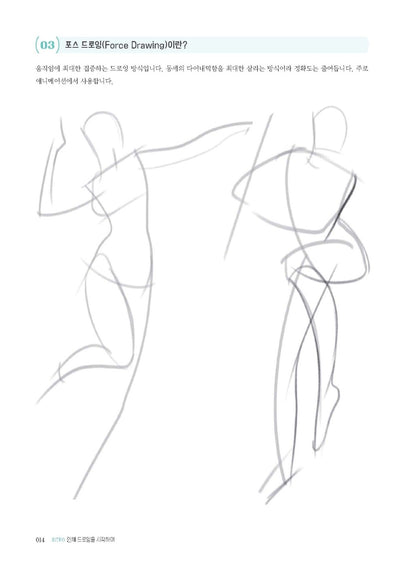 Figure Drawing & Anatomy Class by SAPPI Korean Guide Book