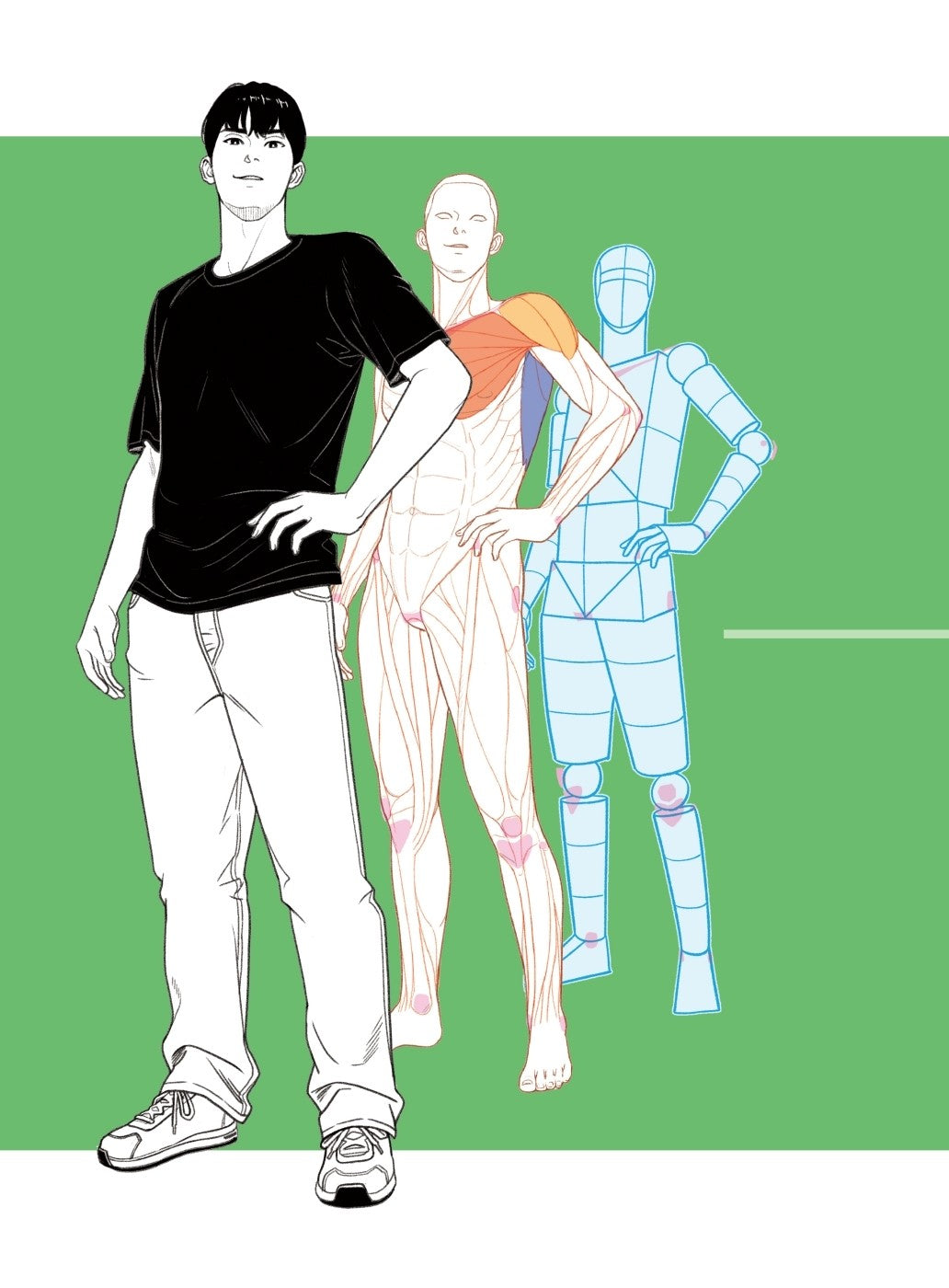 Useful figure drawing-from figurative drawing to anatomical drawing Korean Guide