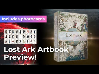 Lost Ark Set Up Art Book Photocards Collect Korean Official Concept Artbook