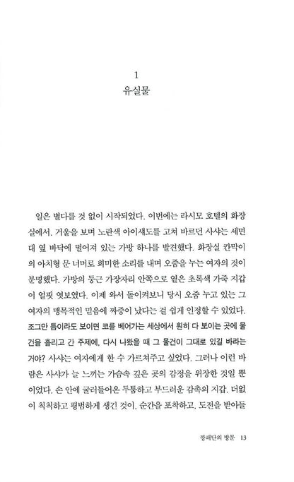 A Visit from the Goon Squad by Jennifer Egan, Korean, 깡패단의 방문, 제니퍼 이건