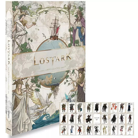 Lost Ark Set Up Art Book Photocards Collect Korean Official Concept Artbook