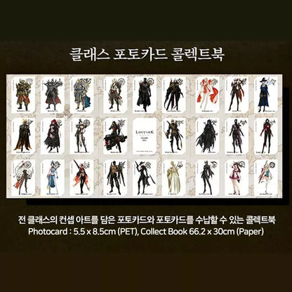 Lost Ark Set Up Art Book Photocards Collect Korean Official Concept Artbook