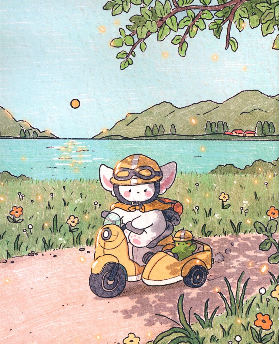 Desert Fox Sogeum's Four Seasons Coloring Korean